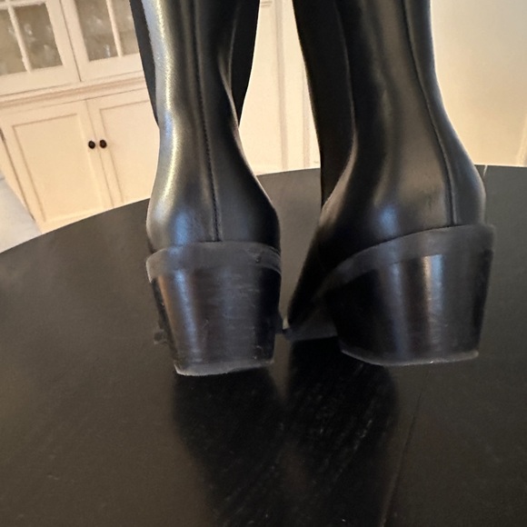 Stuart Weitzman Miley Western Inspired Boot - Black 7.5 - Picture 14 of 16
